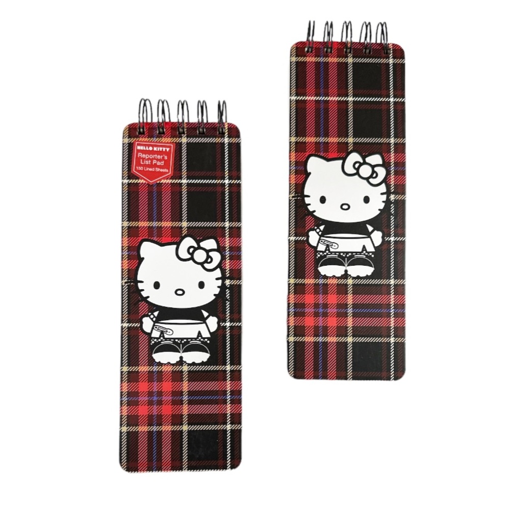 NEW Sanrio HELLO KITTY Reporter’s List Pad Set/2